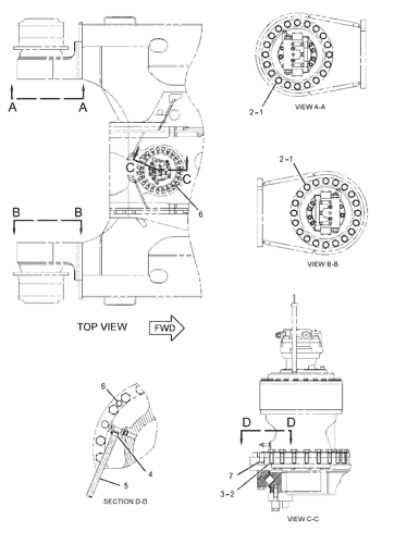 333-2958 DRIVE GP-SWING -WITH MOTOR S/N EAH1-UP; FFK1-UP 333-2958 DRIVE GP-SWING -WITH MOTOR S/N EAH1-UP; FFK1-UP
