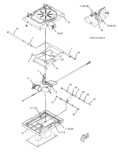 180-5796: Cushion Assembly-Seat