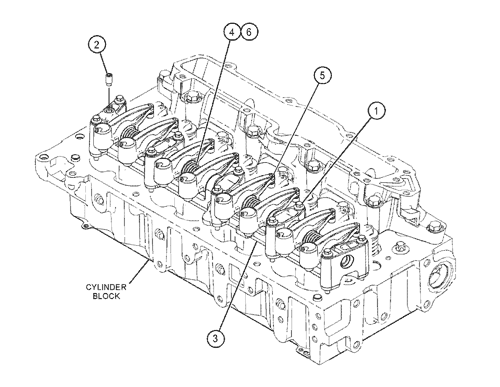336-5447: Engine Head Exhaust Valve