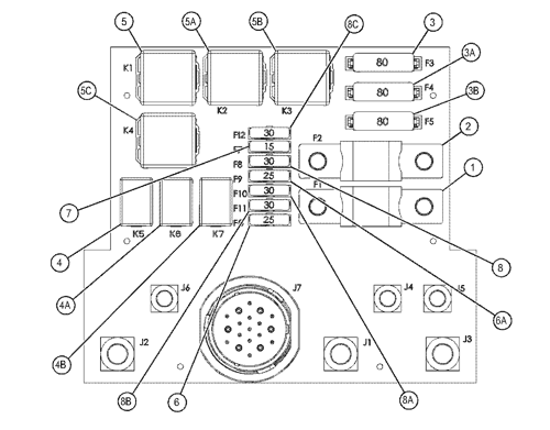 474-4149 BOARD AS-CIRCUIT S/N ML5150-UP; MNT150-UP PART OF 474