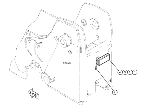 474-4149 BOARD AS-CIRCUIT S/N ML5150-UP; MNT150-UP PART OF 474