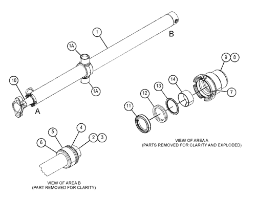 8W-2290 CYLINDER & MTG GP-STEERING S/N SZW1-UP PART OF 368-3027