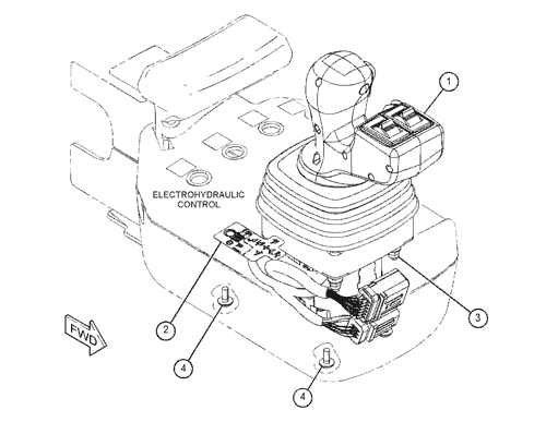 509-8397 KIT-JOYSTICK CONTROL S/N B8P1-UP CUSTOM 966M XE WHEEL LOADER