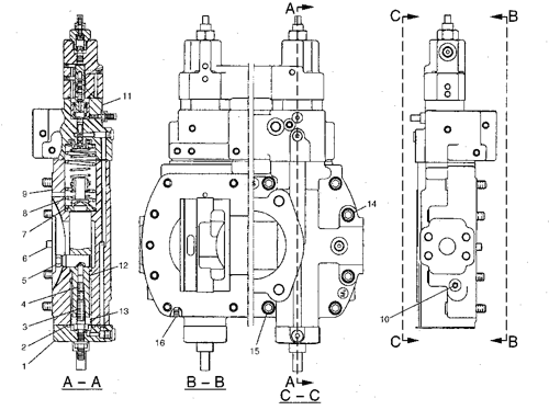 1241659 COUPLING GP-PUMP PART OF 1099280-Page 235 325B EXCAVATOR