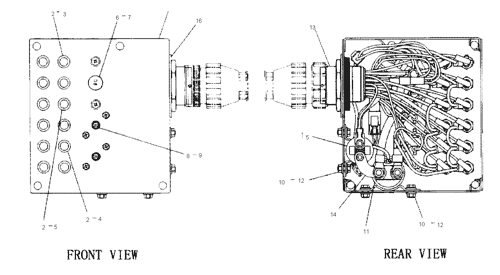 Harness Assembly Torque Converter Part Of Page 116 124 132 D7r Track Type Tractor Avspare Com