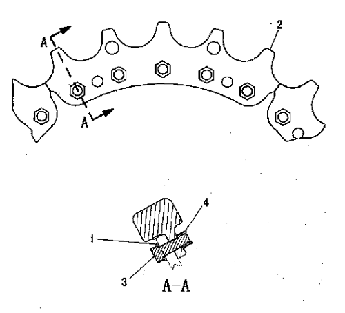 Sprocket Segment Gp N S Effective With Serial No Brm1034 Up Part Of Page 306 Page 235 3t4449 Page 231 D7r Ii Avspare Com