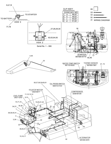 ELECTRIC PARTS(2) SOLAR 55 Doosan parts catalog online