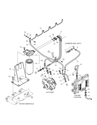 FUEL SYSTEM DX180LC Doosan parts catalog online