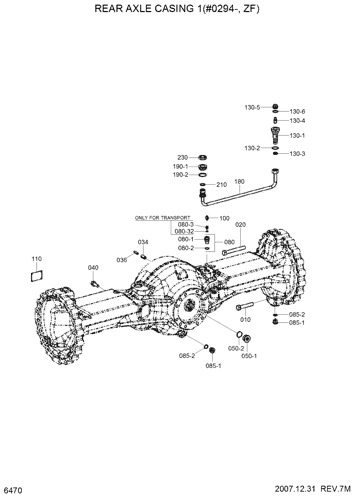 hy Invari® | Widespread Lavatory Cross Handle Kit