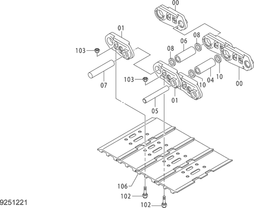 ZX470-5G TRACK-LINK Hitachi HOP online ZX470-5G TRACK-LINK Hitachi HOP online
