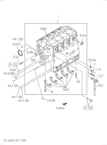 ZX75US-3M 012: CYLINDER BLOCK Hitachi HOP online