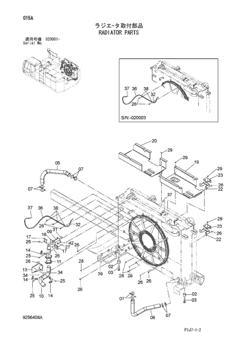 ZX670LCR-3 RADIATOR PARTS Hitachi HOP online