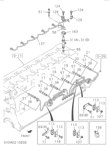 ZX870-5G 040: FUEL INJECTION SYSTEM Hitachi HOP online