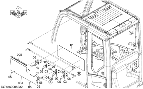 ZX200-5G SUNVISOR (RIGHT WINDOW) Hitachi HOP online ZX200-5G SUNVISOR (RIGHT WINDOW) Hitachi HOP online