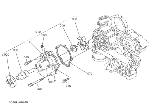 ZX30 WATER PUMP Hitachi HOP online