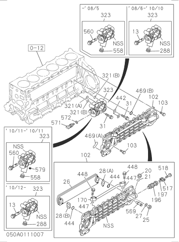 ZX400LCH-3 050: OIL COOLER AND OIL FILTER Hitachi HOP online ZX400LCH-3 050: OIL COOLER AND OIL FILTER Hitachi HOP online