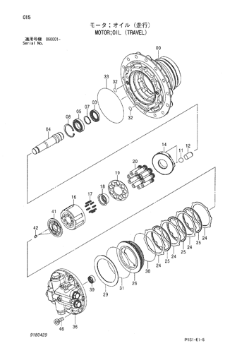 ZX120-E MOTOR;OIL (TRAVEL) Hitachi HOP online ZX120-E MOTOR;OIL (TRAVEL) Hitachi HOP online