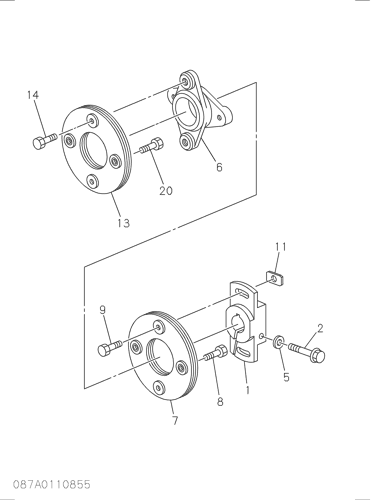 ZX350LC-5G 087: COUPLING; INJECTION PUMP Hitachi HOP online