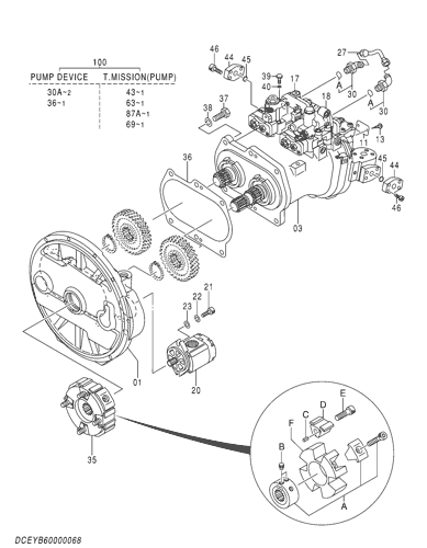 ZX200-5G PUMP DEVICE Hitachi HOP online ZX200-5G PUMP DEVICE Hitachi HOP online
