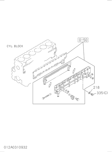 ZX200-5G 012: CYLINDER BLOCK Hitachi HOP online