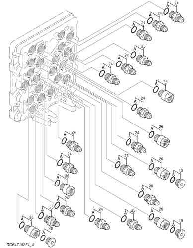 ZX200-5G VALVE;SHUTTLE (4/5) Hitachi HOP online