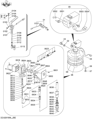 ZX870-5G LUBRICATOR Hitachi HOP online