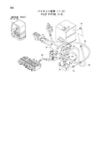 ZX18 PILOT PIPING (1-2) Hitachi HOP online ZX18 PILOT PIPING (1-2) Hitachi HOP online