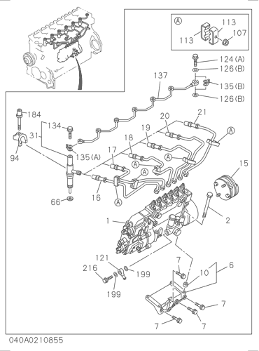 ZX350-5G 040: FUEL INJECTION SYSTEM Hitachi HOP online