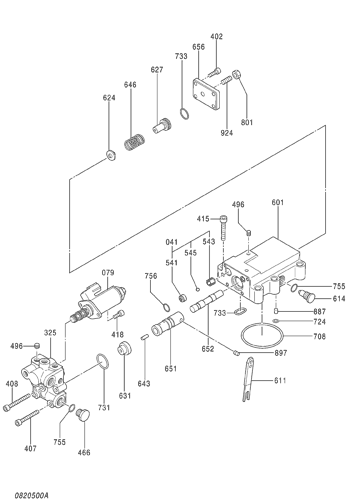 ZX470-5G REGULATOR;PUMP Hitachi HOP online