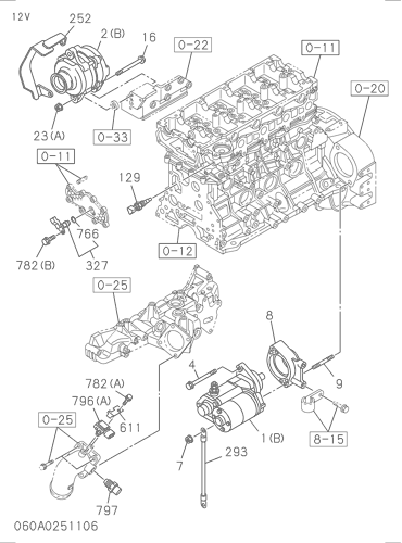 ZX110-3-HCME 060: ENGINE ELECTRICAL CONTROL PARTS Hitachi ZX110-3-HCME 060: ENGINE ELECTRICAL CONTROL PARTS Hitachi