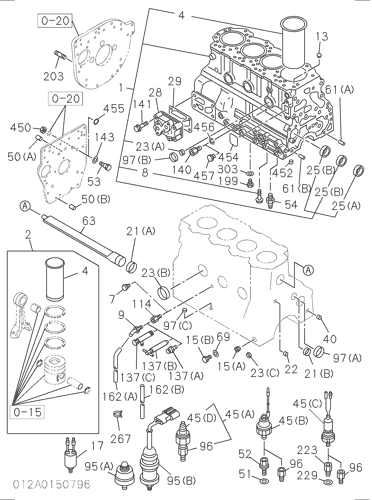 EX60UR CYLINDER BLOCK Hitachi HOP online EX60UR CYLINDER BLOCK Hitachi HOP online