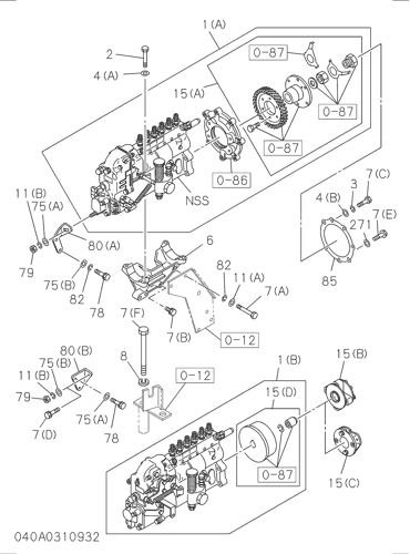 ZX290-5G 040: FUEL INJECTION SYSTEM Hitachi HOP online