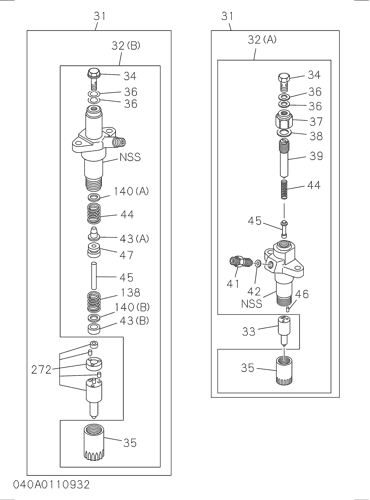 ZX200LC-HHE 040: FUEL INJECTION SYSTEM Hitachi HOP online ZX200LC-HHE 040: FUEL INJECTION SYSTEM Hitachi HOP online