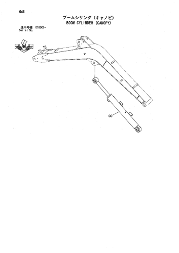 ZX40U-2 BOOM CYLINDER (CANOPY) Hitachi HOP online ZX40U-2 BOOM CYLINDER (CANOPY) Hitachi HOP online