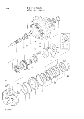 EX120-3 OIL MOTOR (TRAVEL) Hitachi HOP online