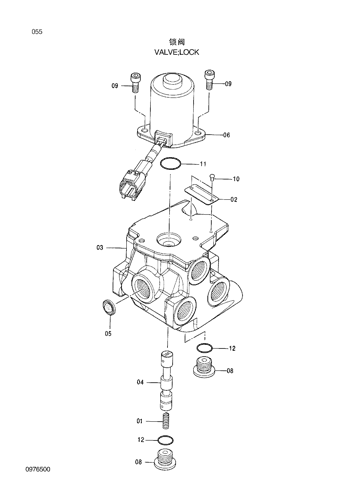 ZX200-3-HCMC VALVE;LOCK Hitachi HOP online