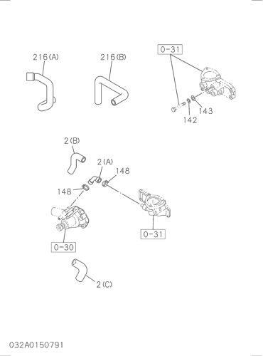 ZX110 032: WATER PIPING; ENGINE Hitachi HOP online ZX110 032: WATER PIPING; ENGINE Hitachi HOP online