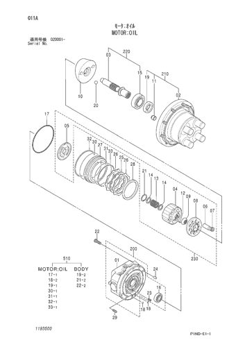 ZX27U-3 MOTOR;OIL Hitachi HOP online