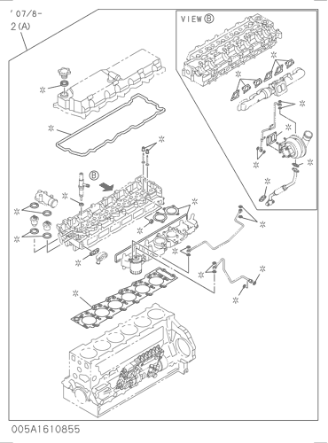 ZX350-5G 005: ENGINE GASKET KIT Hitachi HOP online