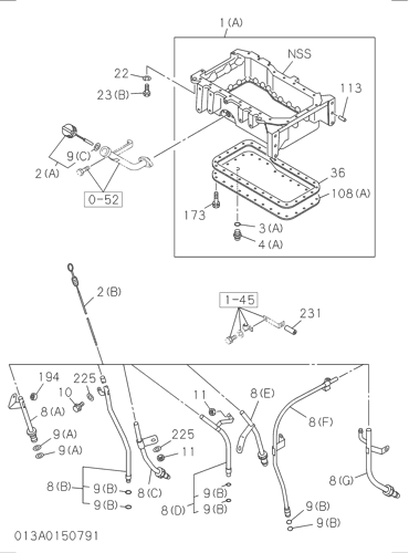 ZX130-AMS 013: OIL PAN AND LEVEL GAUGE Hitachi HOP online