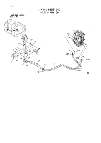 ZX70 PILOT PIPING (6) Hitachi HOP online ZX70 PILOT PIPING (6) Hitachi HOP online