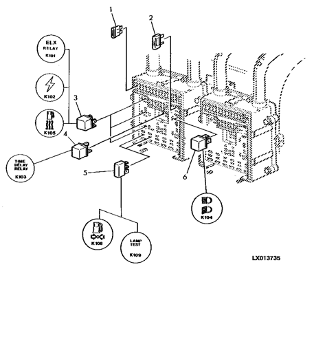 John deere 6900 fuse panel/manual