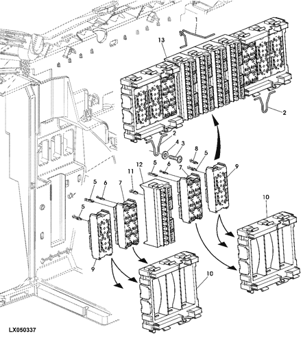 Fuse Box/Symbols (Open Operator's Station) - TRACTOR John Deere 7420 -  TRACTOR - 7420 and 7520 Tractors (North American Edition) Open Station Fuse  Box/Symbols (Open Operator's Station)