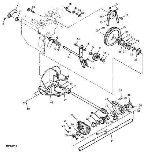 John Deere 524D Walk-Behind Snowblower -PC2569 AUGER/IMPELLER