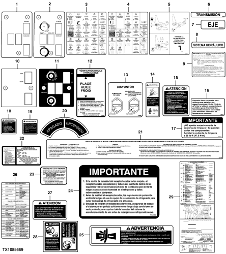 772G - GRADER, MOTOR Fuse Panel EPC John Deere online