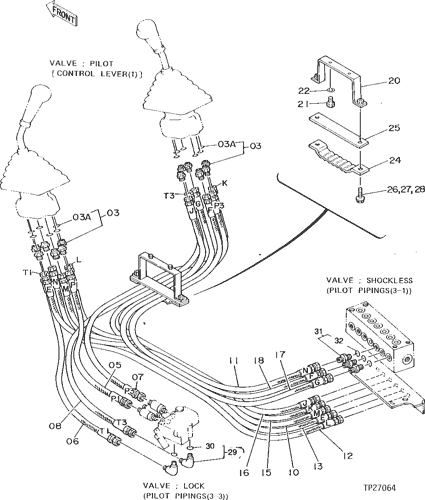 John Deere 490D and 493D Excavator - Parts Catalog