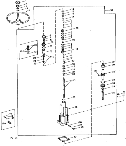 John Deere 310 Backhoe Parts Diagram