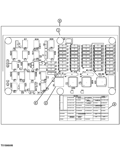 john deere fuse box location