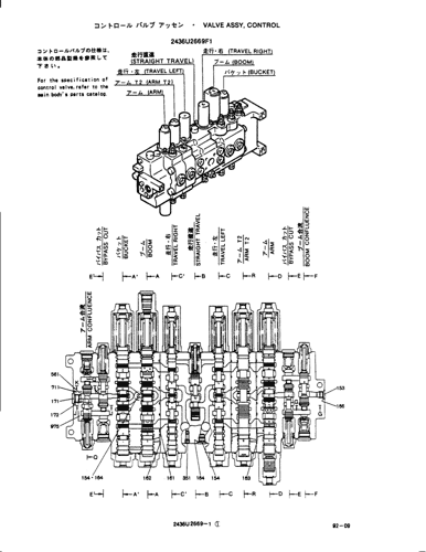 SK300) - MARK III EXCAVATOR BSN LCU0001 (1/93-12/99) (2436U2669