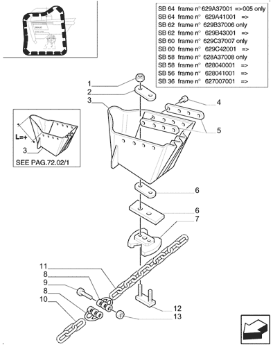 Conveyor belt for BRAUD / NEW HOLLAND SB/VM/VL grape harvester - grape  harvester spare parts at low prices